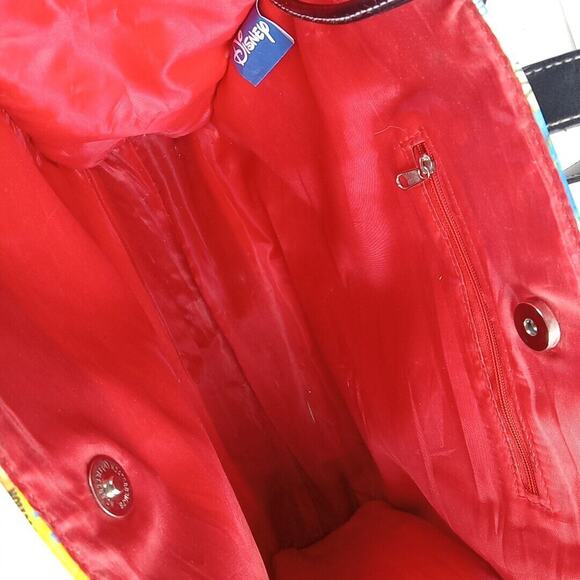 Disney Tote Diaper Kids Bag Purse Classic Movie Posters Vacation With ID Holder - Picture 7 of 7